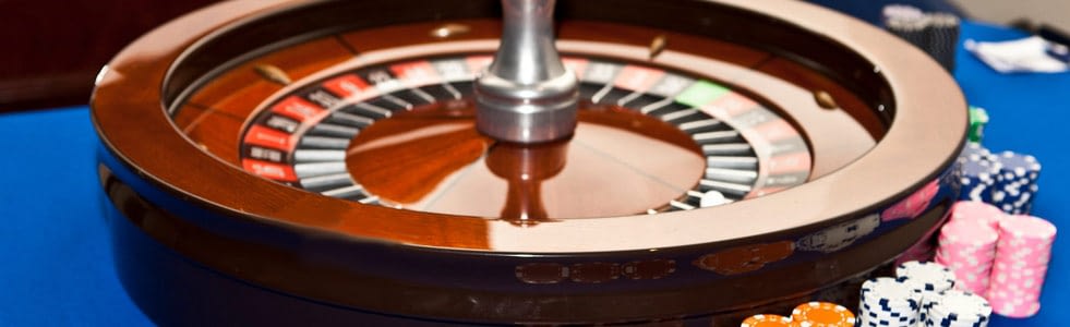 fun casino table hire Roulette wheel